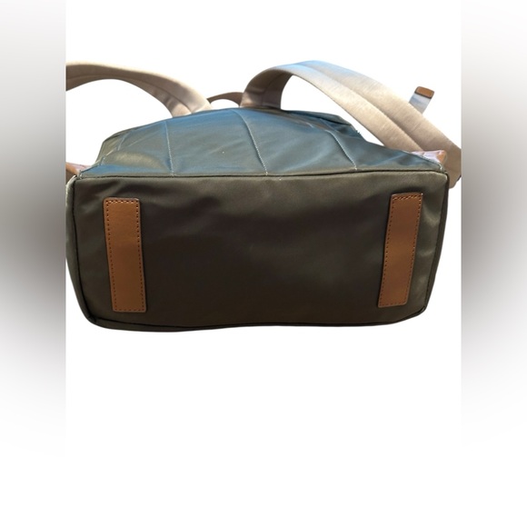 Michael Kors Olive Nylon Backpack - Picture 8 of 16